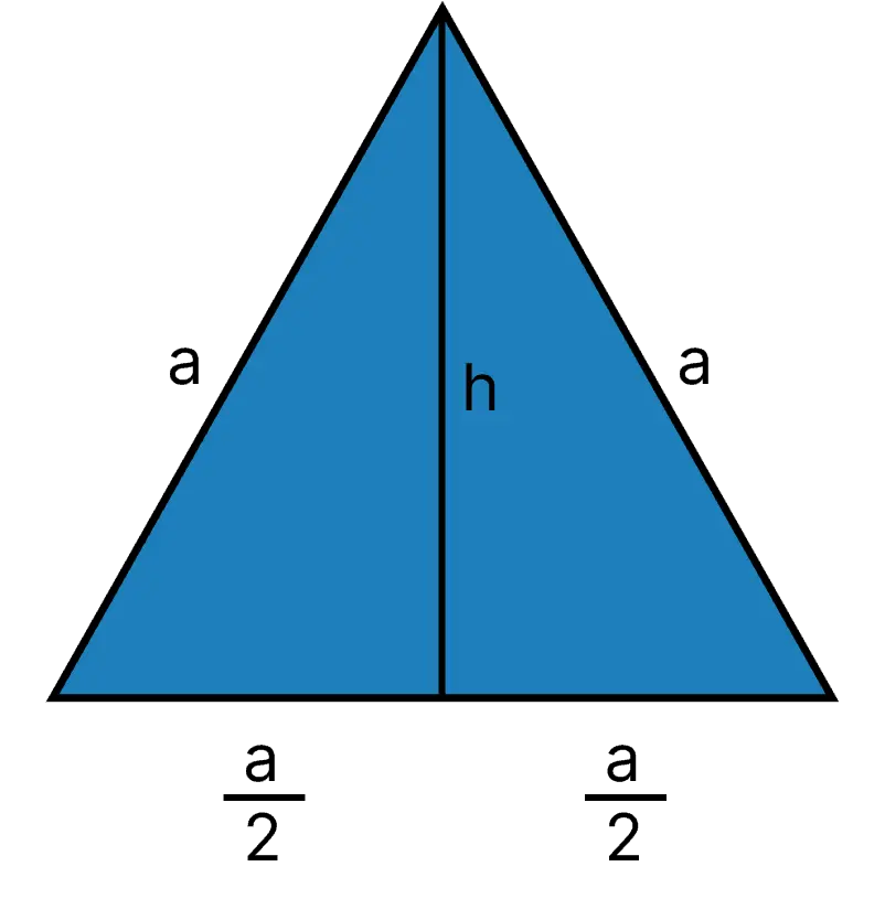 height of equilateral triangle